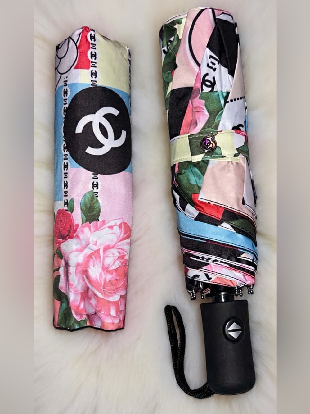 Fashion Floral Automatic Umbrella